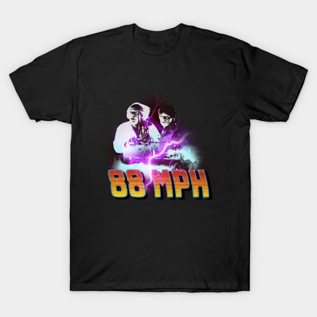 Back To The Future 88 MPH Pop Culture T-Shirt by Nonconformist